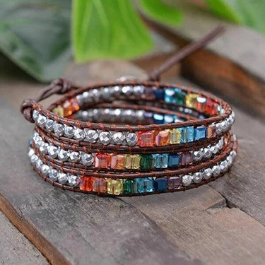 7 Chakara Balancing Wrap Bracelet-Your Soul Place